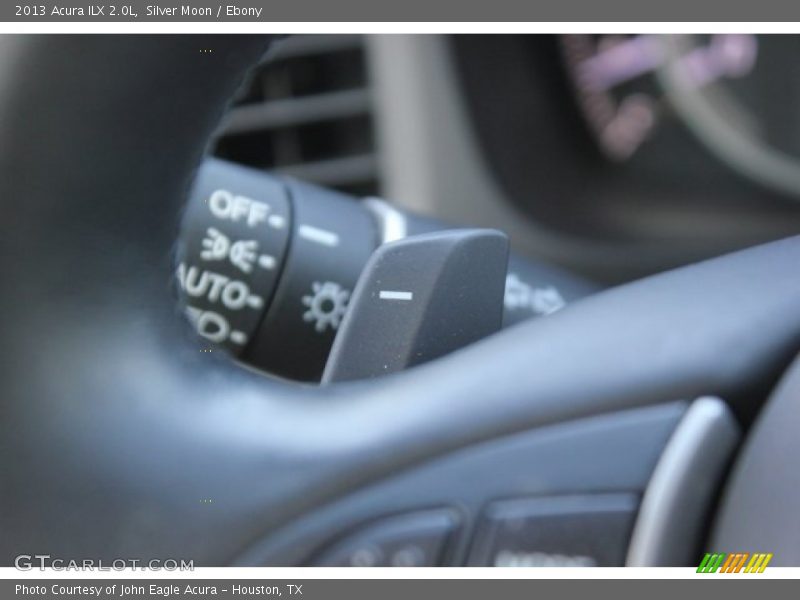 Silver Moon / Ebony 2013 Acura ILX 2.0L
