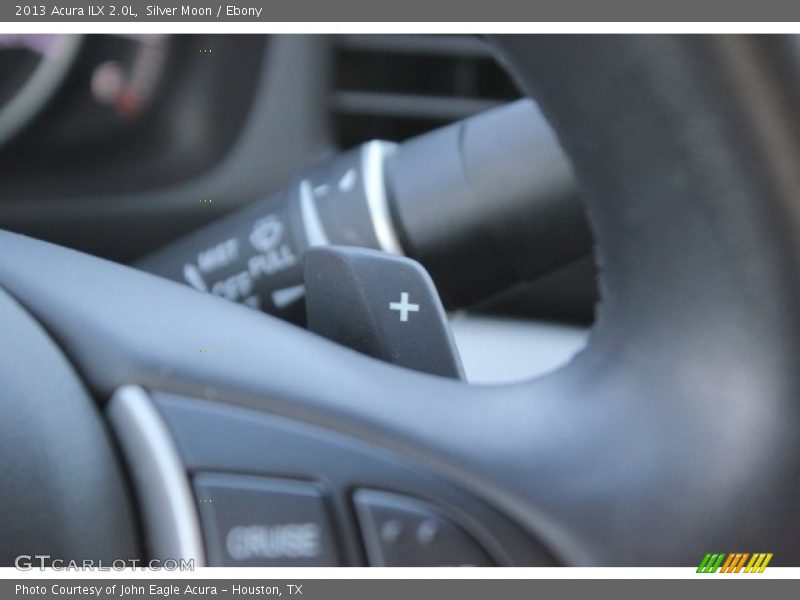 Silver Moon / Ebony 2013 Acura ILX 2.0L