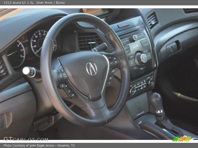 Silver Moon / Ebony 2013 Acura ILX 2.0L