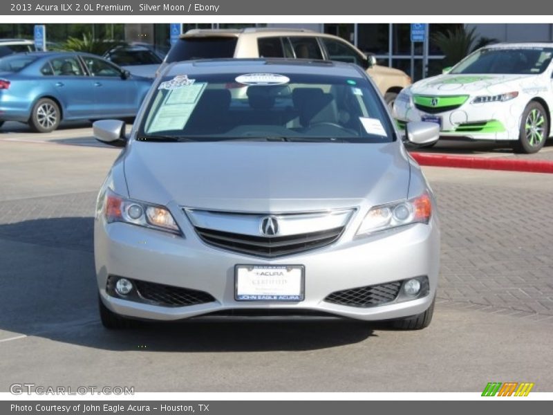 Silver Moon / Ebony 2013 Acura ILX 2.0L Premium