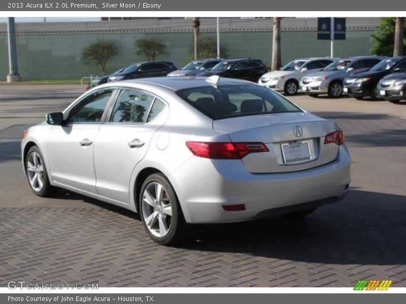 Silver Moon / Ebony 2013 Acura ILX 2.0L Premium