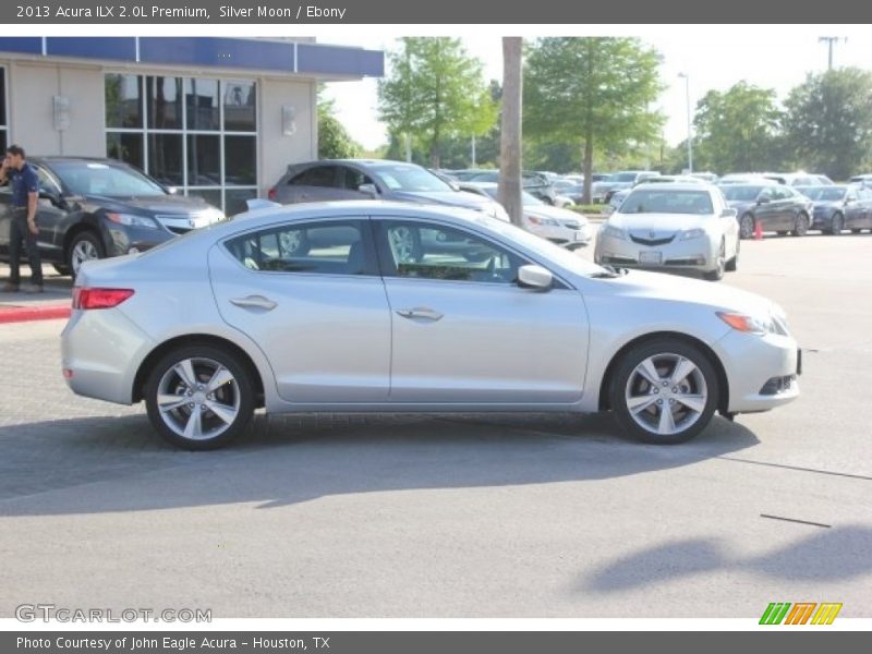 Silver Moon / Ebony 2013 Acura ILX 2.0L Premium