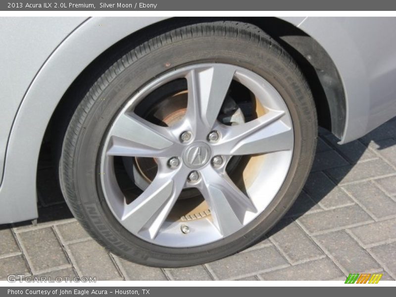 Silver Moon / Ebony 2013 Acura ILX 2.0L Premium