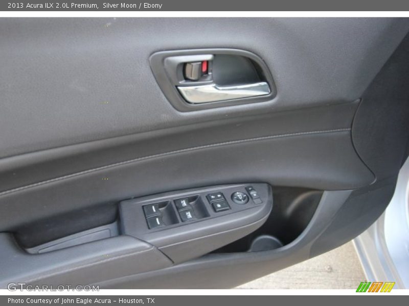 Silver Moon / Ebony 2013 Acura ILX 2.0L Premium
