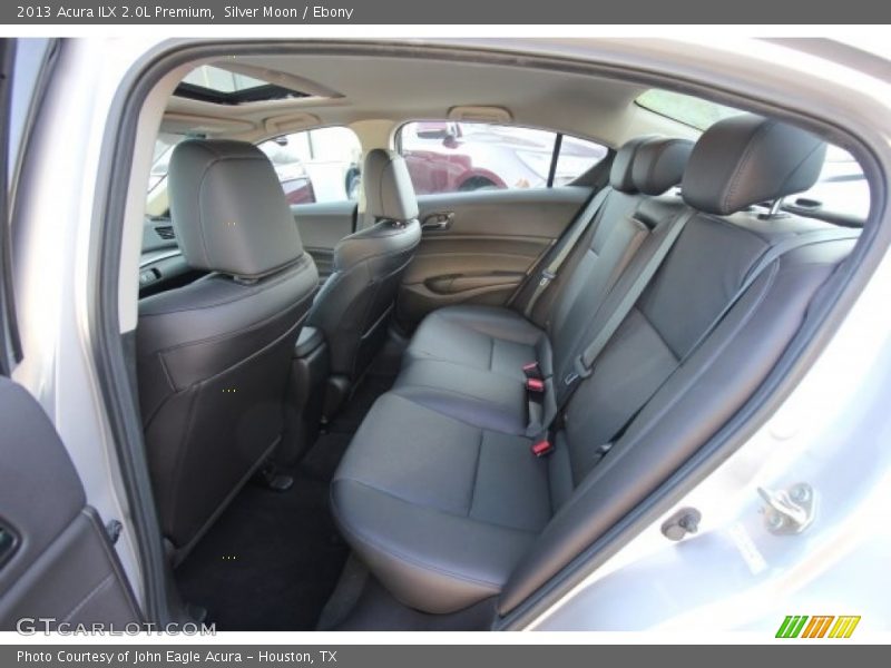 Silver Moon / Ebony 2013 Acura ILX 2.0L Premium
