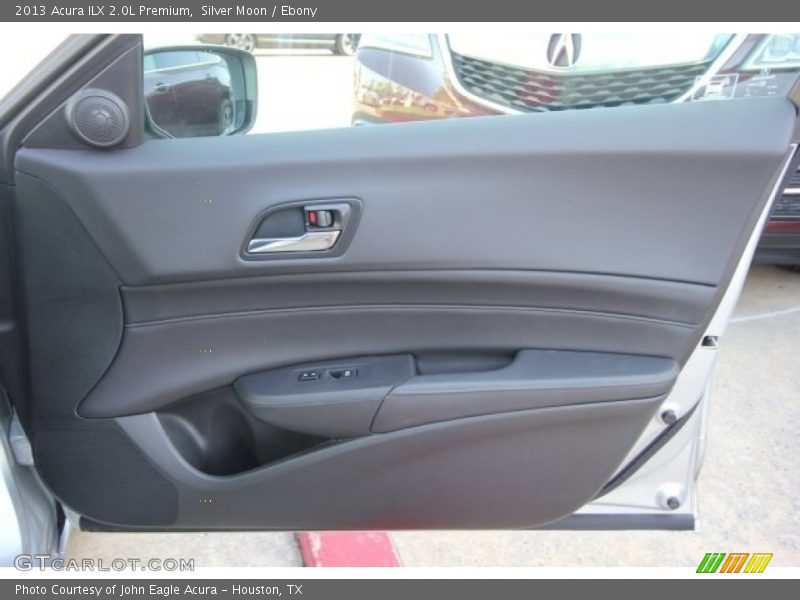Silver Moon / Ebony 2013 Acura ILX 2.0L Premium