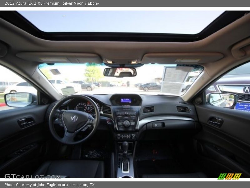 Silver Moon / Ebony 2013 Acura ILX 2.0L Premium