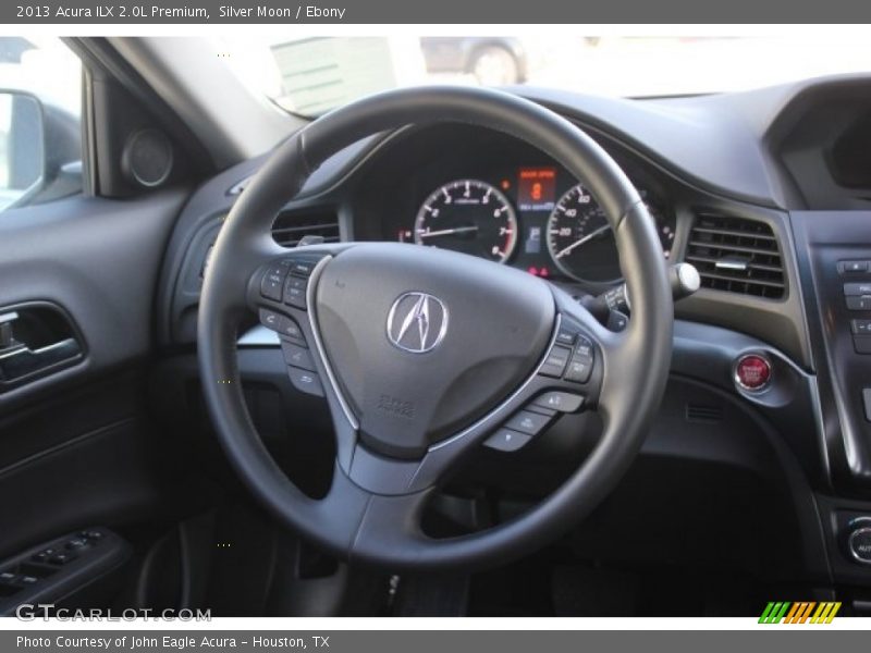 Silver Moon / Ebony 2013 Acura ILX 2.0L Premium