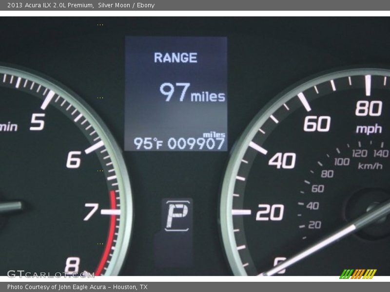Silver Moon / Ebony 2013 Acura ILX 2.0L Premium