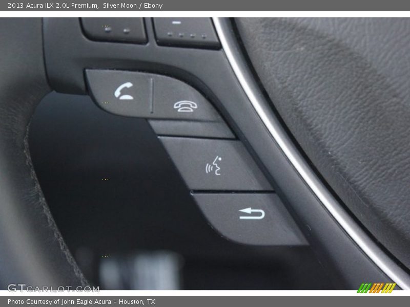 Silver Moon / Ebony 2013 Acura ILX 2.0L Premium