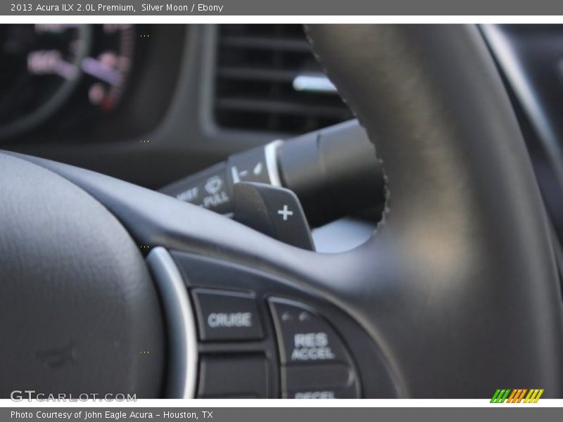 Silver Moon / Ebony 2013 Acura ILX 2.0L Premium