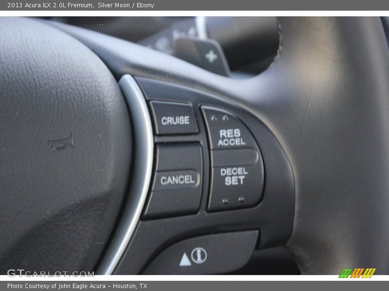 Silver Moon / Ebony 2013 Acura ILX 2.0L Premium