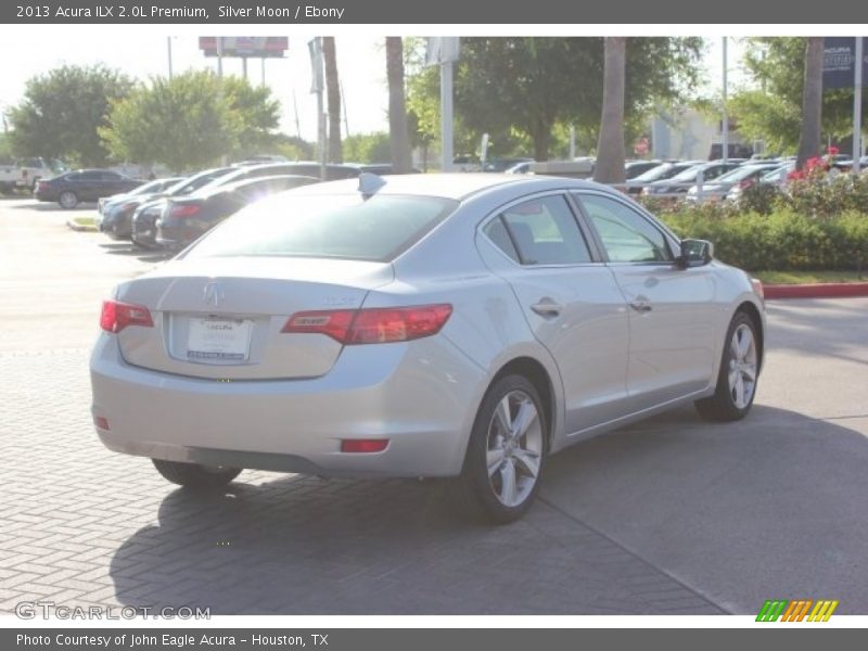 Silver Moon / Ebony 2013 Acura ILX 2.0L Premium