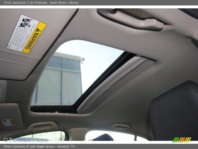 Silver Moon / Ebony 2013 Acura ILX 2.0L Premium
