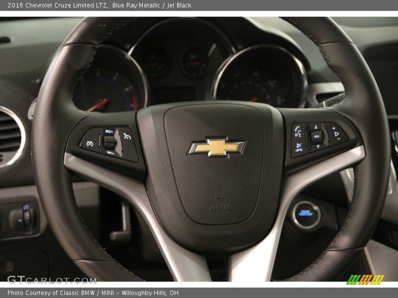 Blue Ray Metallic / Jet Black 2016 Chevrolet Cruze Limited LTZ