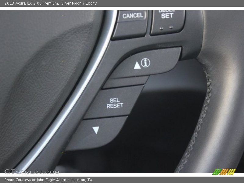 Silver Moon / Ebony 2013 Acura ILX 2.0L Premium