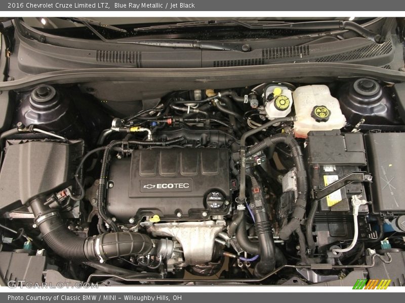 Blue Ray Metallic / Jet Black 2016 Chevrolet Cruze Limited LTZ