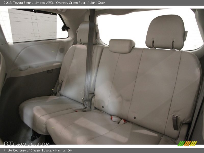 Cypress Green Pearl / Light Gray 2013 Toyota Sienna Limited AWD