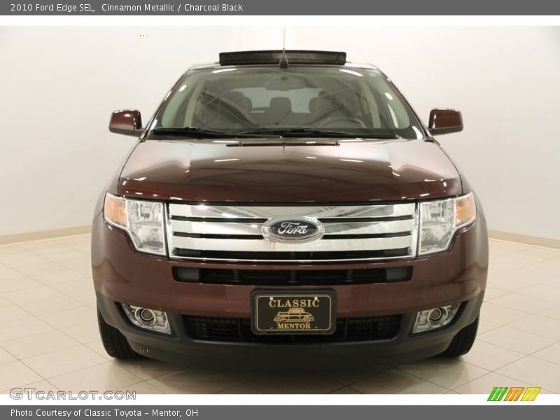 Cinnamon Metallic / Charcoal Black 2010 Ford Edge SEL