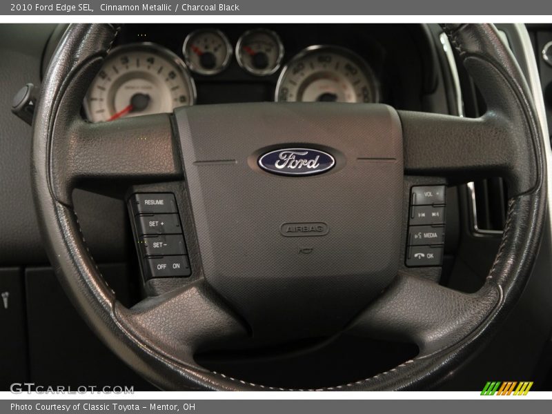 Cinnamon Metallic / Charcoal Black 2010 Ford Edge SEL