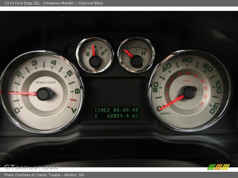 Cinnamon Metallic / Charcoal Black 2010 Ford Edge SEL