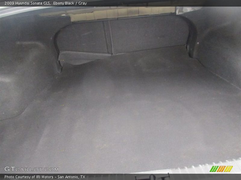 Ebony Black / Gray 2009 Hyundai Sonata GLS