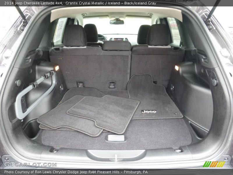 Granite Crystal Metallic / Iceland - Black/Iceland Gray 2014 Jeep Cherokee Latitude 4x4