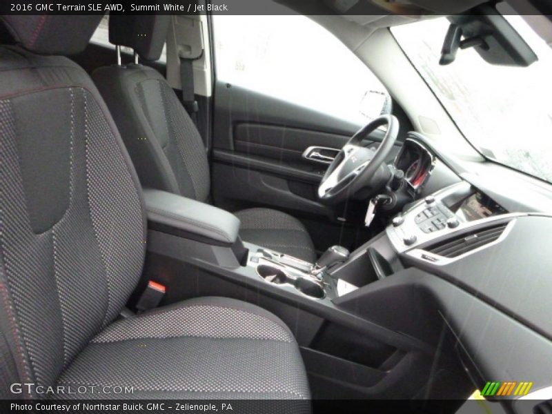 Summit White / Jet Black 2016 GMC Terrain SLE AWD