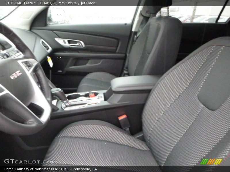Summit White / Jet Black 2016 GMC Terrain SLE AWD
