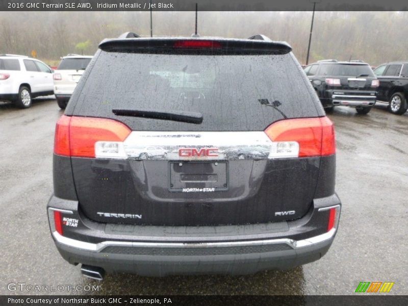Iridium Metallic / Jet Black 2016 GMC Terrain SLE AWD