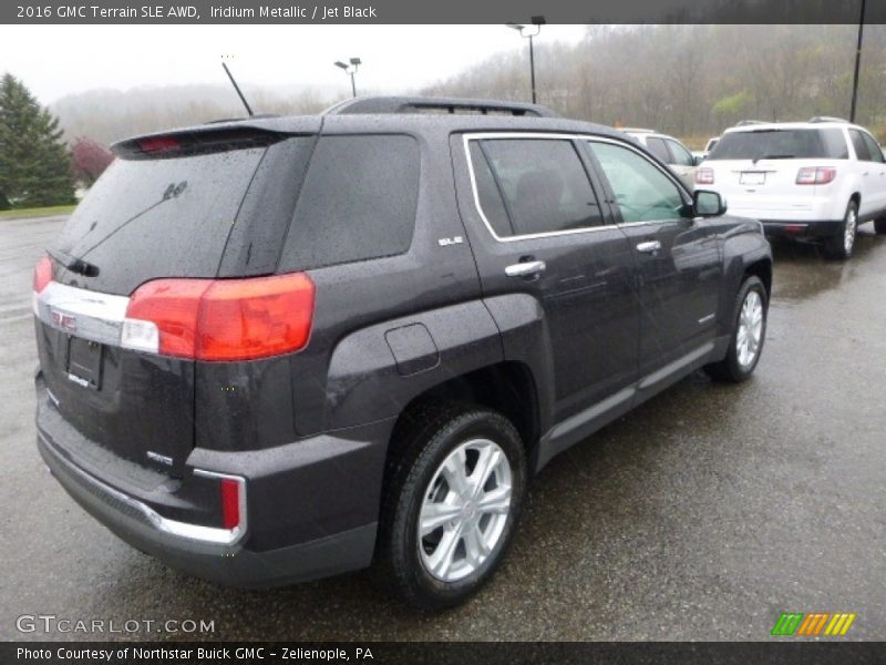 Iridium Metallic / Jet Black 2016 GMC Terrain SLE AWD