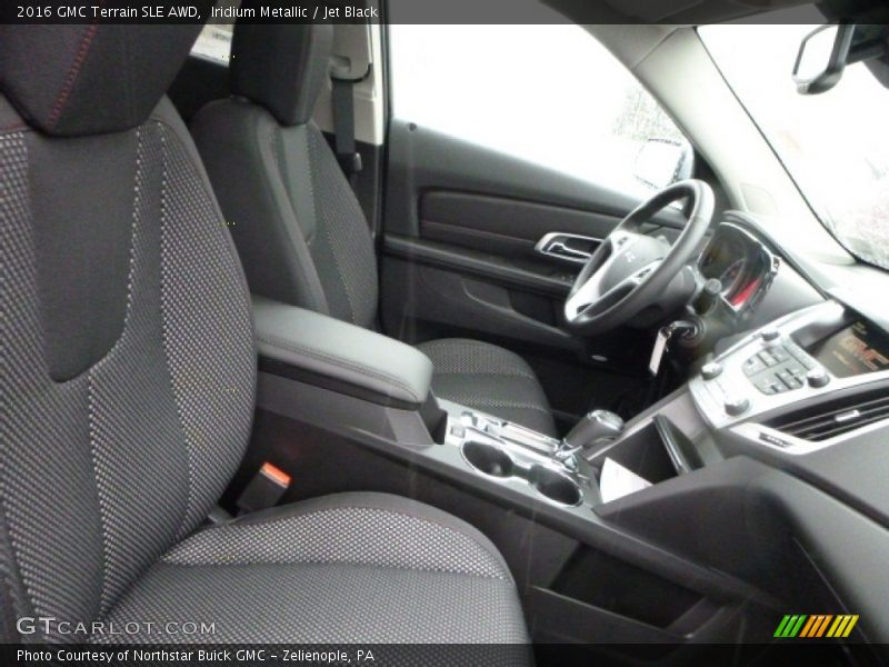 Iridium Metallic / Jet Black 2016 GMC Terrain SLE AWD