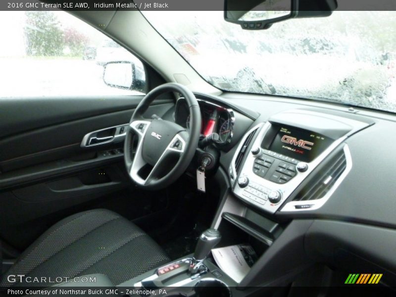 Iridium Metallic / Jet Black 2016 GMC Terrain SLE AWD