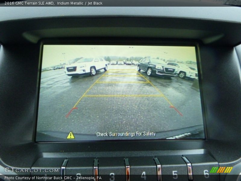 Iridium Metallic / Jet Black 2016 GMC Terrain SLE AWD