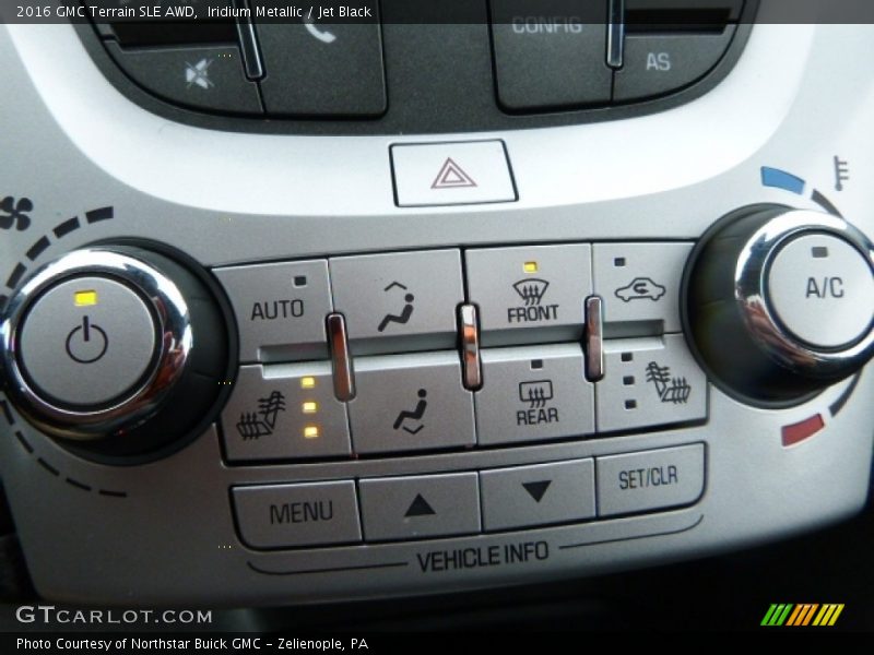 Iridium Metallic / Jet Black 2016 GMC Terrain SLE AWD
