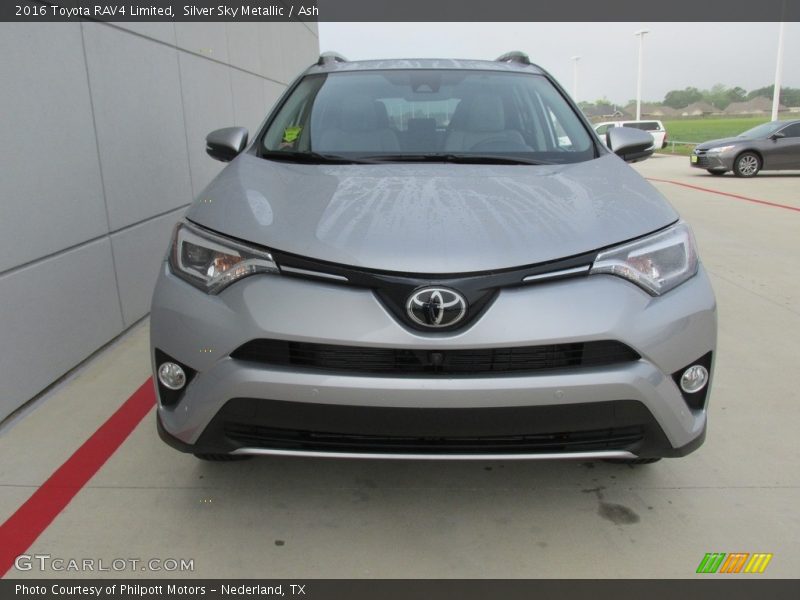 Silver Sky Metallic / Ash 2016 Toyota RAV4 Limited