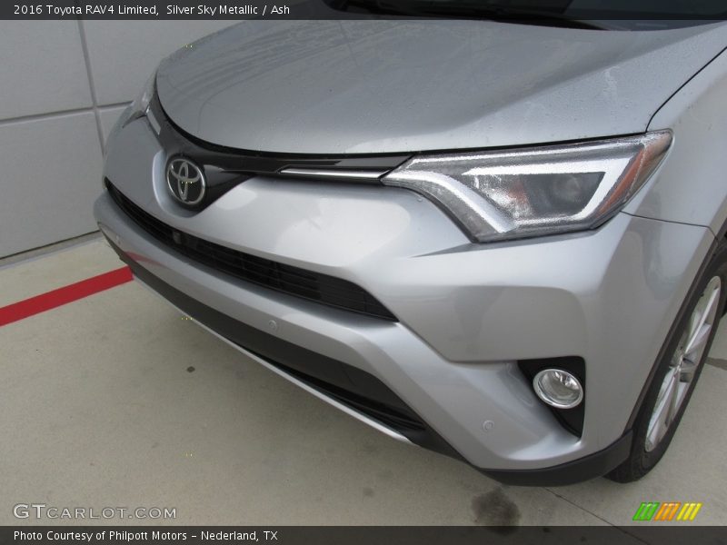 Silver Sky Metallic / Ash 2016 Toyota RAV4 Limited