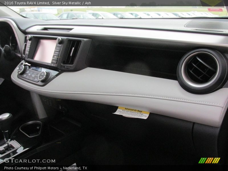 Silver Sky Metallic / Ash 2016 Toyota RAV4 Limited