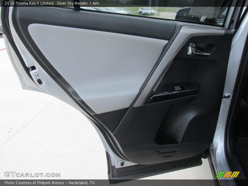 Silver Sky Metallic / Ash 2016 Toyota RAV4 Limited
