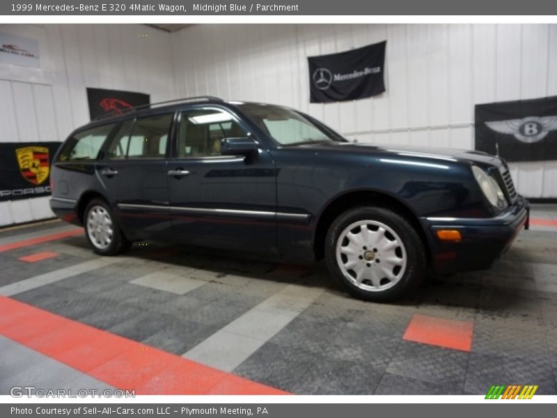 Midnight Blue / Parchment 1999 Mercedes-Benz E 320 4Matic Wagon