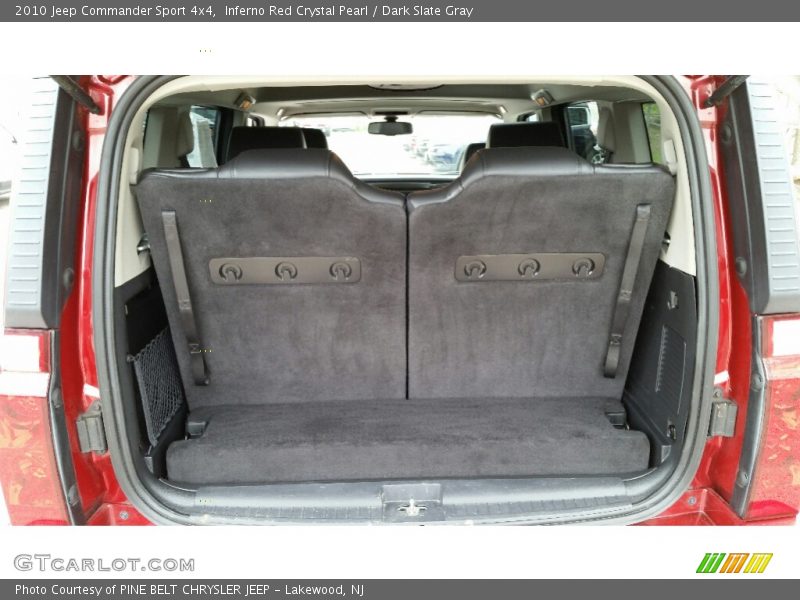 Inferno Red Crystal Pearl / Dark Slate Gray 2010 Jeep Commander Sport 4x4