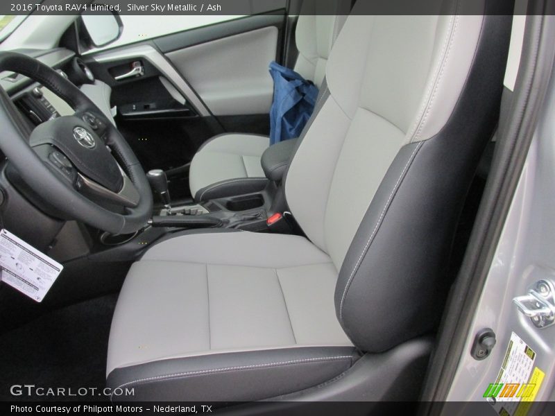 Silver Sky Metallic / Ash 2016 Toyota RAV4 Limited