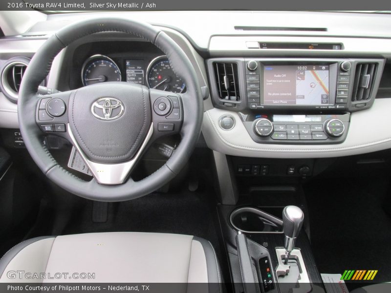 Silver Sky Metallic / Ash 2016 Toyota RAV4 Limited