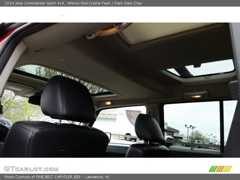 Inferno Red Crystal Pearl / Dark Slate Gray 2010 Jeep Commander Sport 4x4