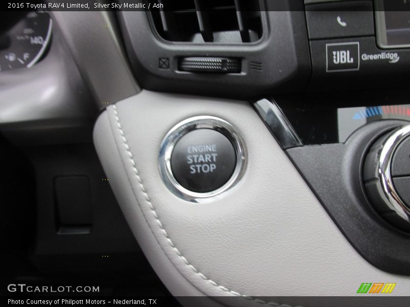 Silver Sky Metallic / Ash 2016 Toyota RAV4 Limited