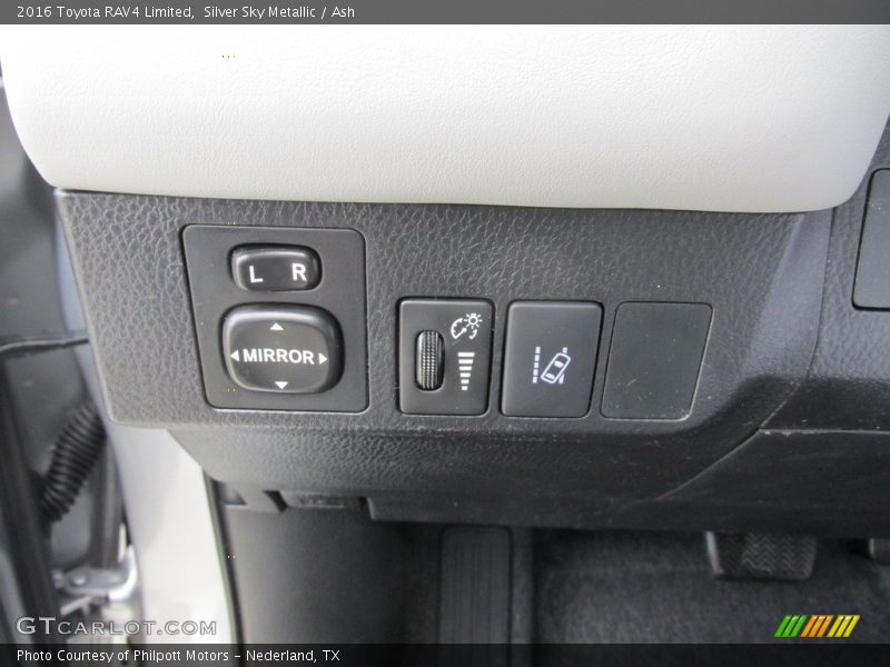 Silver Sky Metallic / Ash 2016 Toyota RAV4 Limited