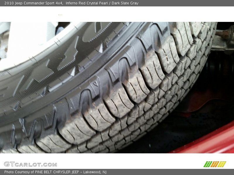 Inferno Red Crystal Pearl / Dark Slate Gray 2010 Jeep Commander Sport 4x4