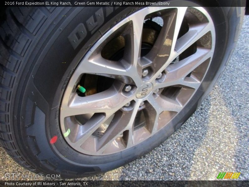 Green Gem Metallic / King Ranch Mesa Brown/Ebony 2016 Ford Expedition EL King Ranch