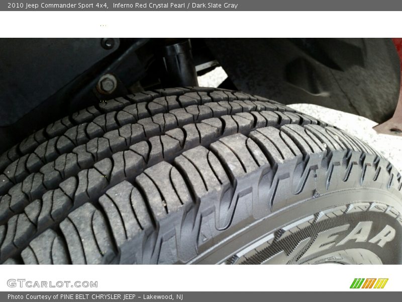 Inferno Red Crystal Pearl / Dark Slate Gray 2010 Jeep Commander Sport 4x4