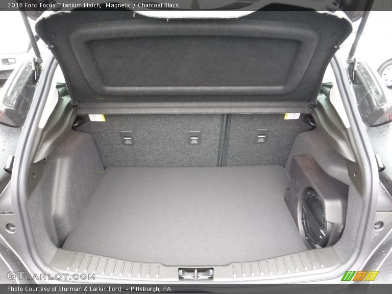 Magnetic / Charcoal Black 2016 Ford Focus Titanium Hatch